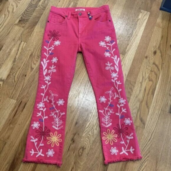 Johnny Was Embroidered Sydney Baby Boot Jeans - Picture 2 of 7